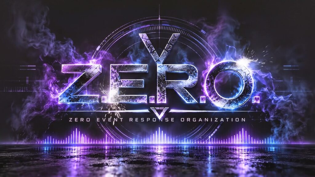 Z.E.R.O. — Official Animated Logo | Zero Event Response Organization